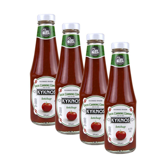 Fruchtiger Tomaten Ketchup - 4er Pack - 4x 330g Flasche