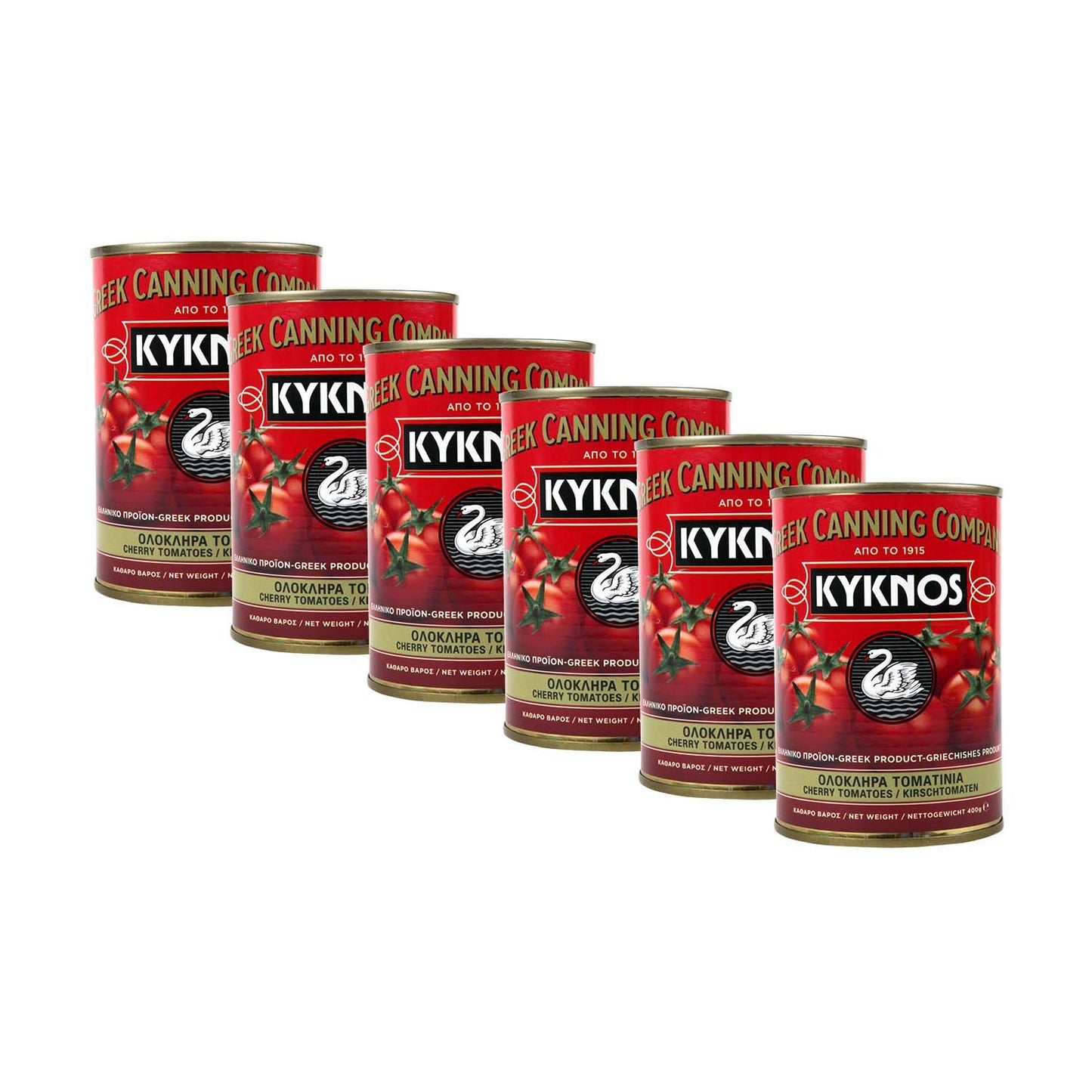Kirschtomaten (Cherrytomaten) - 6er Pack - 6 x 400g Dose